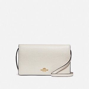 Coach | Foldover Crossbody Clutch in Chalk